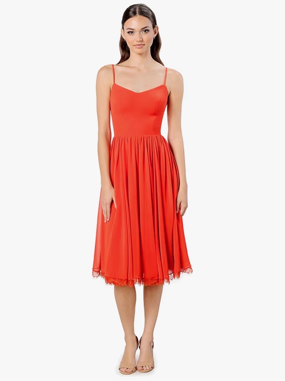 Dress the Population Robe midi Mercy Fit and Flare